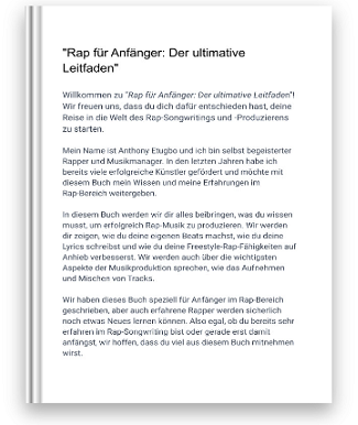 _Rap für Anfänger_ Der ultimative Leitfaden_ von Anthony Etugbo I Rap Bücher Deutschland' rap-side