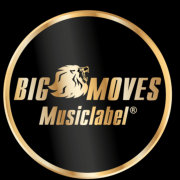 Big Moves Musiclabel Düsseldorf Logo Rap-Side Rapsupport Gold